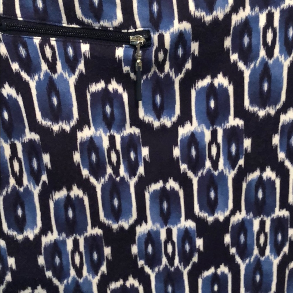 patterned skort